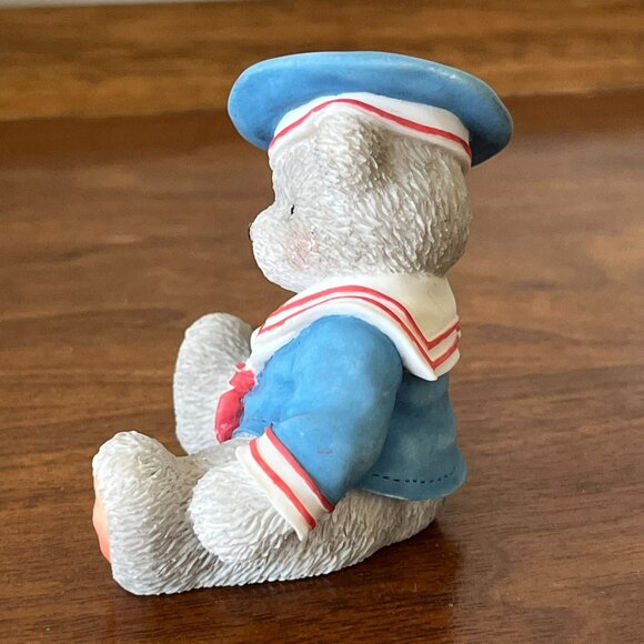 Cherished Teddies "Marty" the Sailor Bear Figurine #476722 1998 Vintage Enesco - Picture 3 of 10